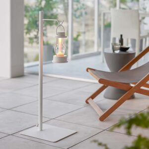 Laternen-Ständer ausziehbar 80-152cm "Tower" weiß Yamazaki 4514