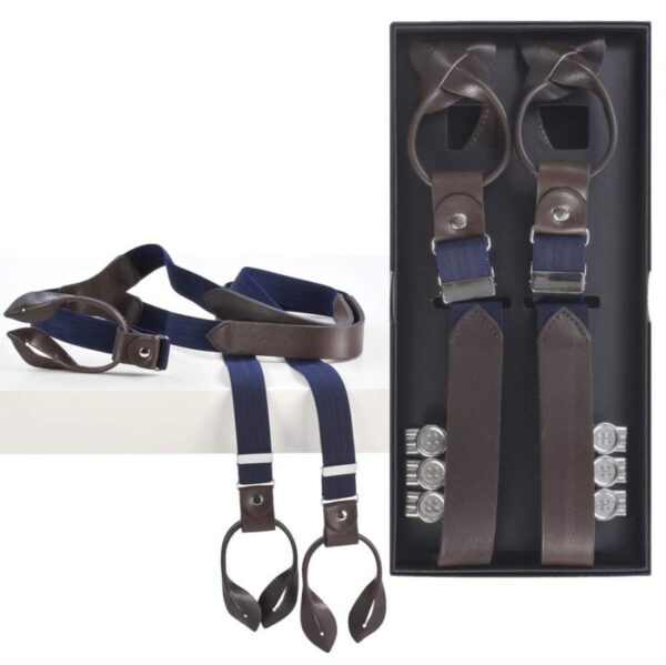 Hosenträger Herren 25mm "Casuals" dunkelblau Lloyd 6793-12-120