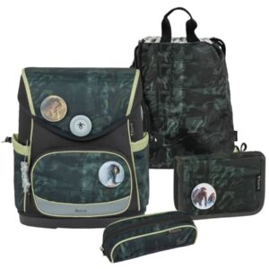 Premium Schulranzen-Set COMPACT PLUS Grey Stone