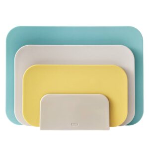 Schneidbretter Set "Choptima" ocean türkis beige gelb Rosti