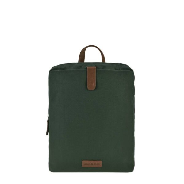 Rucksack Nylon 26x30cm "Eva" grün