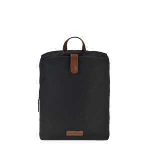 Rucksack Nylon 26x30cm "Eva" schwarz