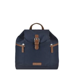 Rucksack Nylon 32x28cm "Heidi" dunkelblau