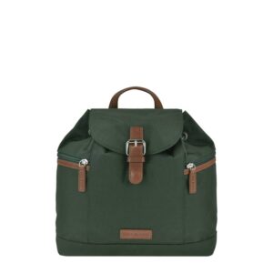 Rucksack Nylon 32x28cm "Heidi" grün