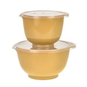 Rührschüssel Set 2tlg. "Margrethe" New gelb (curry)