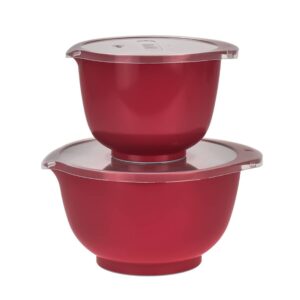 Rührschüssel Set 2tlg. "Margrethe" New rot (red)