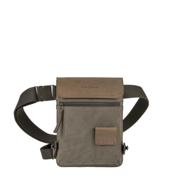 Hüfttasche Leder 19x25cm "Leisure" braun Ruitertassen 4056-76
