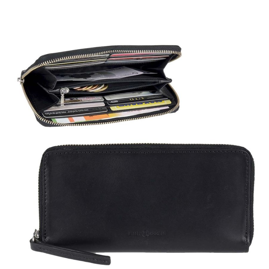 ruitertassen classic adult leder damen geldboerse 11 schwarz