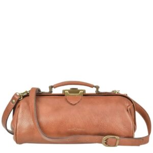 Handtasche Leder 31x14cm "Soft" cognac braun 4100-77 Ruitertassen