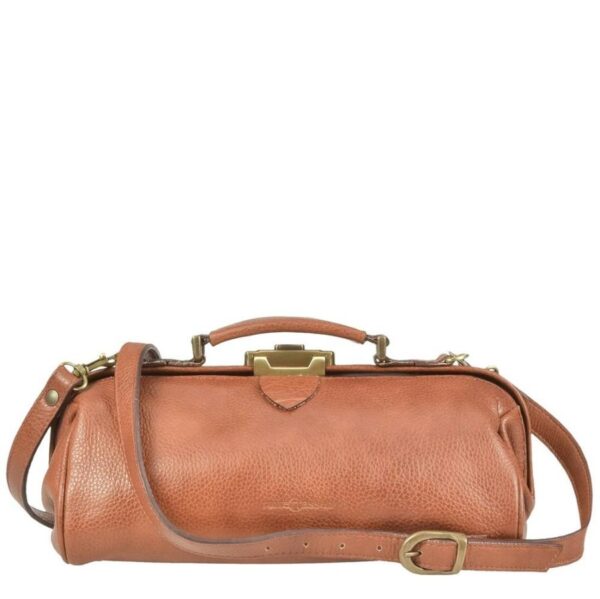 Handtasche Leder 31x14cm "Soft" cognac braun 4100-77 Ruitertassen
