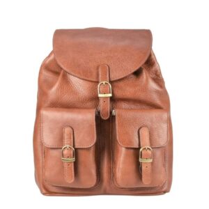 Rucksack Leder 30x40cm "Soft" cognac braun 4027-77 Ruitertassen