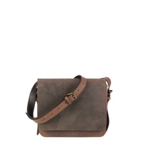 Ruitertassen Umhängetasche Leder Sattelleder Schultertasche CLASSIC ranger braun
