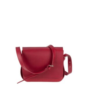 Ruitertassen Umhängetasche Leder Sattelleder Schultertasche CLASSIC rot