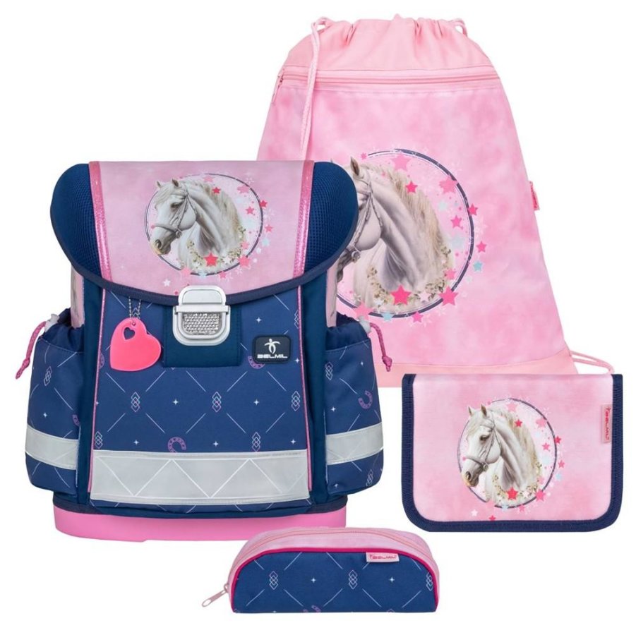 schulranzen set classy 4tlg amazing horses motiv pferde