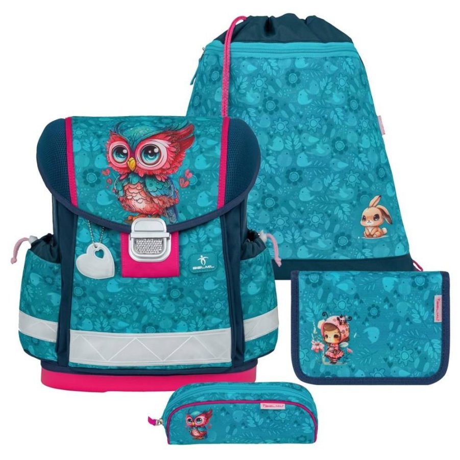 schulranzen set classy 4tlg cute owl motiv kleine eule