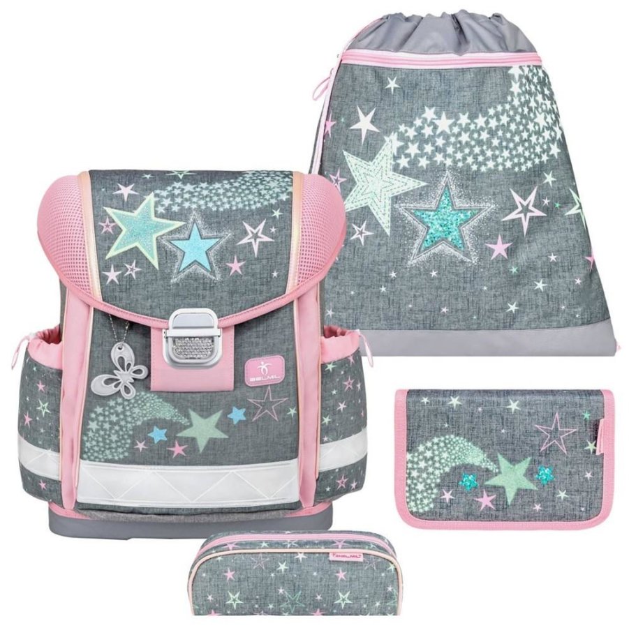 schulranzen set classy 4tlg shine bright motiv sterne