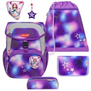 Schulranzen-Set MAXI mit Patch 5tlg Fee "Shining Fairy"