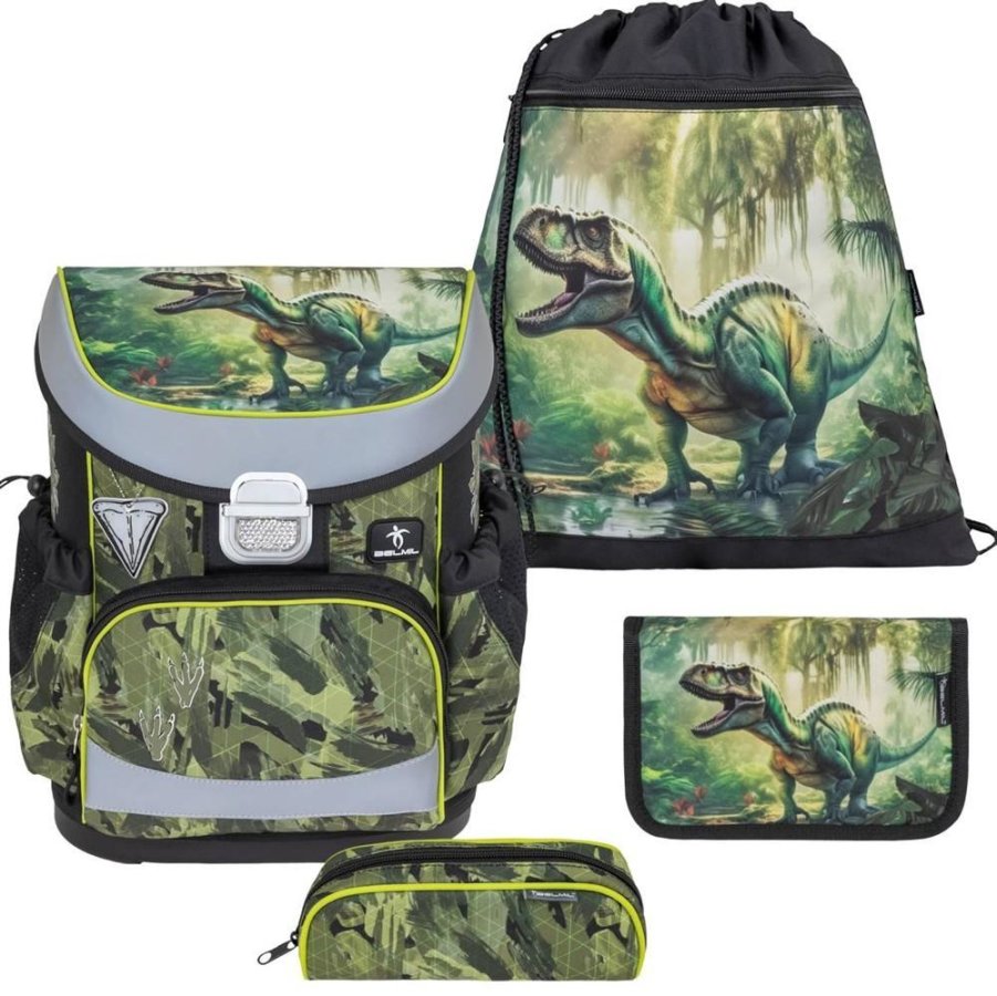 schulranzen set mini fit 4tlg dinosaurier lost world fuer jungen belmil