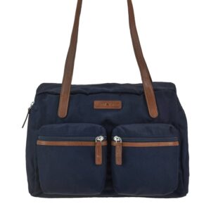Shopper Nylon 35x24cm "Emily" dunkelblau