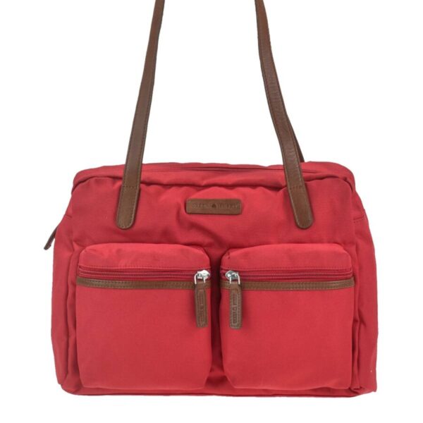 Shopper Nylon 35x24cm "Emily" rot