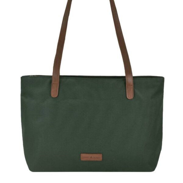 Shopper Nylon 40x25cm "Diana" grün