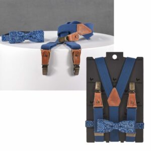 Hosenträger Kinder Set mit Fliege Jungen "KIDS" Urban Paisley