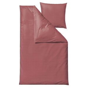 Skandinavische Bettwäsche 135x200 CLEAR karo rot Södahl