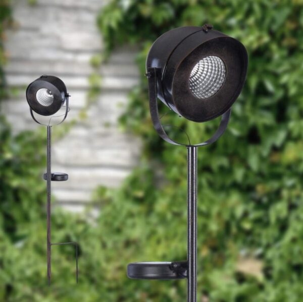 Posiwio Gartenleuchte LED im Shabby Look