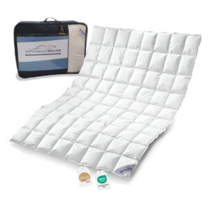 Daunenpass Sommer 100% Gänsedaunen Bettdecke Sommerdecke 240g 135x200