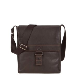 Umhängetasche Leder 30x31cm "Granada G" mocca Sonnenleder 101-661-77a