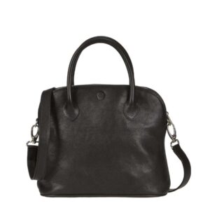 Shopper Leder 33x27cm "Roma T" schwarz Sonnenleder 101-364-02a