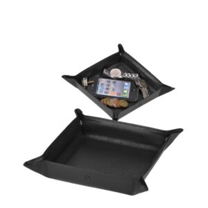 Schlüsselschale Leder 18x18cm "Business" schwarz Esquire