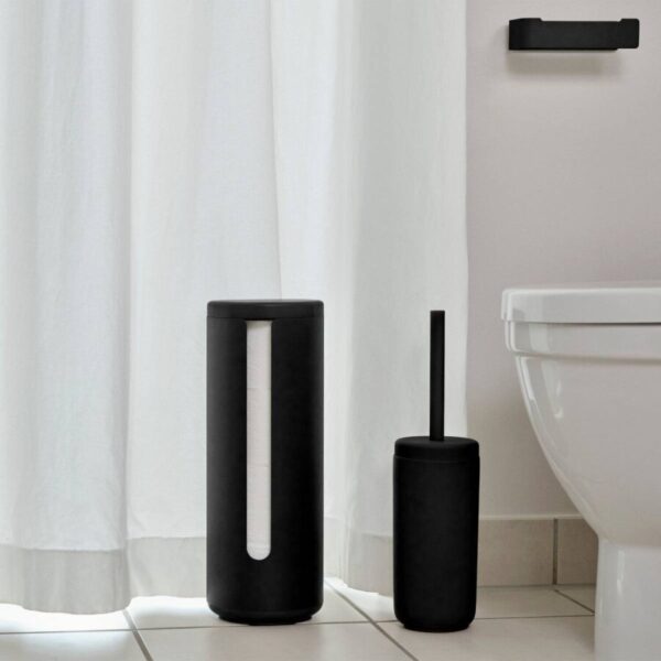 Toilettenpapier Aufbewahrung 15x40cm "Ume" schwarz