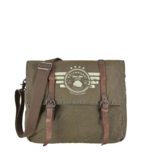 Umhängetasche Canvas 33x29cm "Aviator" khaki Greenburry 5901-30