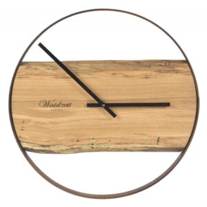 Waidzeit Wanduhr PREMIUM 42cm Eiche