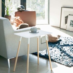 Beistelltisch 45x50x30cm "Plain" weiß Yamazaki Home 3507