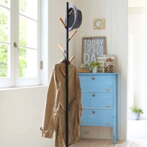 Garderobenständer 176cm "Plain" schwarz Yamazaki Home 2815