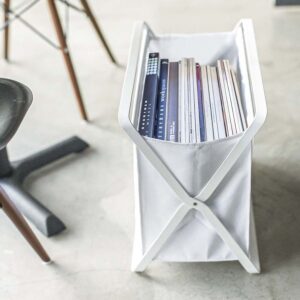 Aufbewahrungskorb 46x40x29cm klappbar "Tower" weiß mYamazaki Home 3544