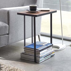 Beistelltisch 40x48x24cm mit Zeitschriftenablage "Tower" schwarz Yamazaki Home 2734