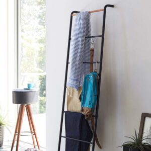 Dekoleiter Garderobenständer 162cm "Tower" schwarz Yamazaki Home 2813