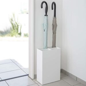 Regenschirmständer Design weiß klein Yamazaki Home "Smart" 23x36x12cm
