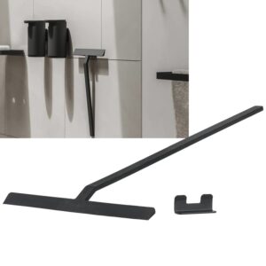 Duschabzieher 30cm breit mit langem Griff "Rim" schwarz Zone Denmark