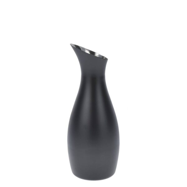 Wasserkaraffe Stahl 1 Liter "Rocks" schwarz Zone Denmark