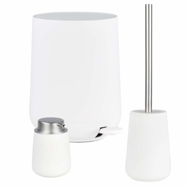 Bad-Accessoires Set 3tlg. "Nova" white (weiß) Zone Denmark