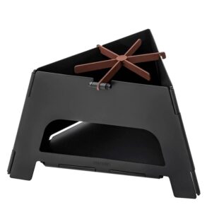 Campingkocher faltbar Metall ca. 2,5kg inkl. Tragetasche | Barebones Flatbrook Folding Stove Outdoor Kocher stabil für schweres Kochgeschirr.
