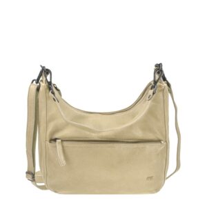 Schultertasche zwei Tragegurte Leder 32x20x13cm | Bear Design Handtasche Umhängetasche Damen Beuteltasche Crossbody Bag Damentasche Organizer Casual