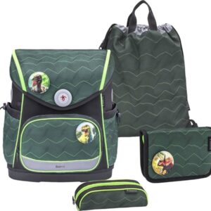 Belmil Premium Schulranzen Set Compact Plus TWIST OF LIME