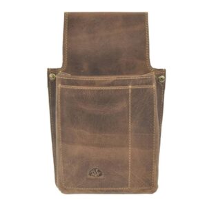 Kellnerholster Gastronomie Leder antikbraun mit Stiftschlaufe | Greenburry Vintage Original Gürteltasche für Service 1786A-25