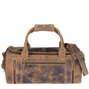 Großer Leder-Weekender im XXL-Format für Herren | Greenburry Vintage. Die strukturierte Reisetasche für Ihren optimal geordneten Alltag der Woche.