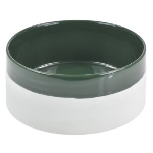 DENJO DOGS Hundenapf Mateus forest green 1L Keramik Hundenapf für kleine Hunde grün